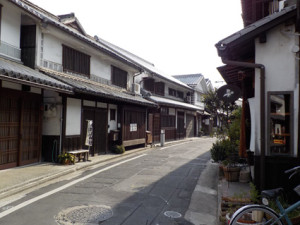 美観地区の町並み