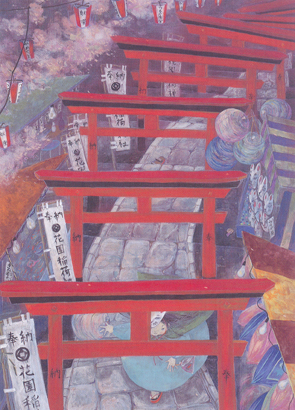 檜画廊「あわせ鏡をのぞきにおいで」